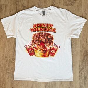Gildan Konami Lucky Envelope T-Shirt White XL Promotional Tee
